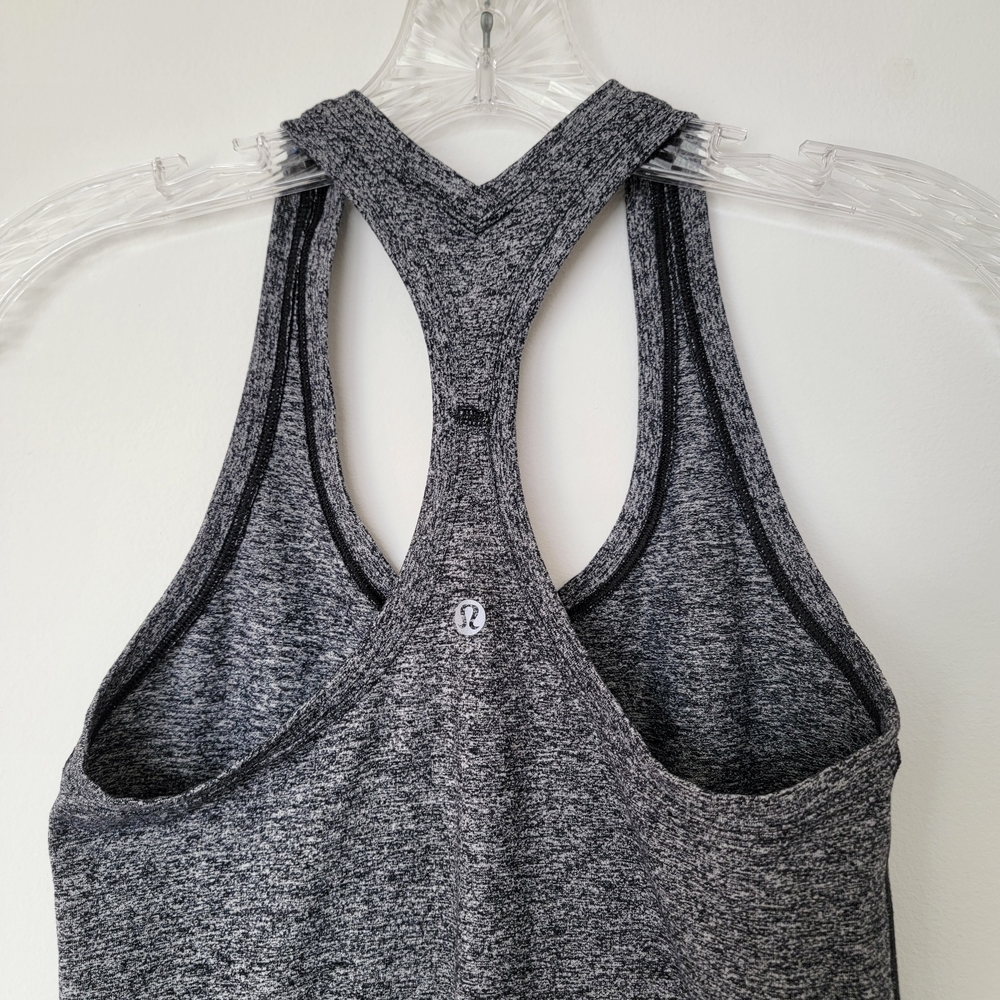LULULEMON Gray Women's Racerback Tank Top - Picture 5 of 7
